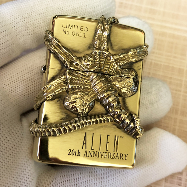 Japanese Zippo Alien 20th Anniversary Lighter Limited Edition