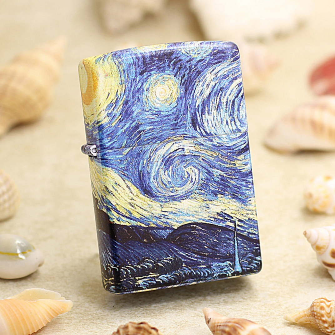 Zippo Windproof 540 Color Vincent van Gogh The Starry Night Lighter
